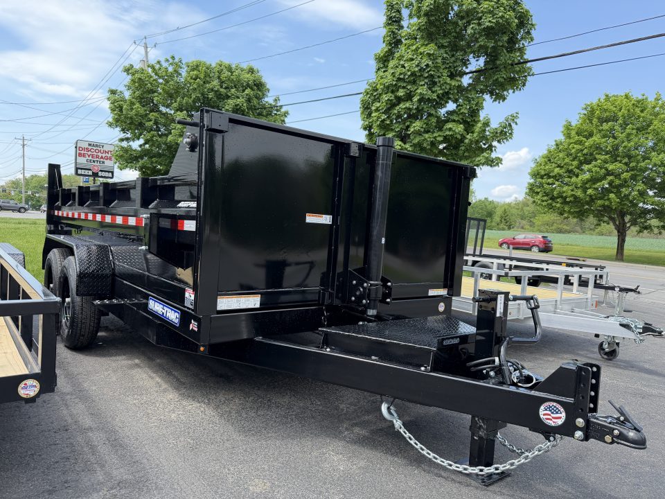 New 2026 Sure-Trac 7X14 HD Low Profile Telescopic Dump Trailer 14K