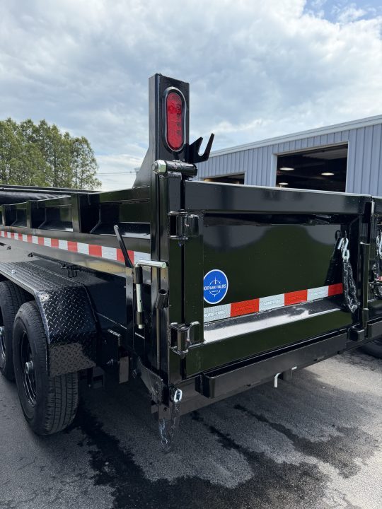 New 2026 Sure-Trac 7X14 HD Low Profile Telescopic Dump Trailer 14K