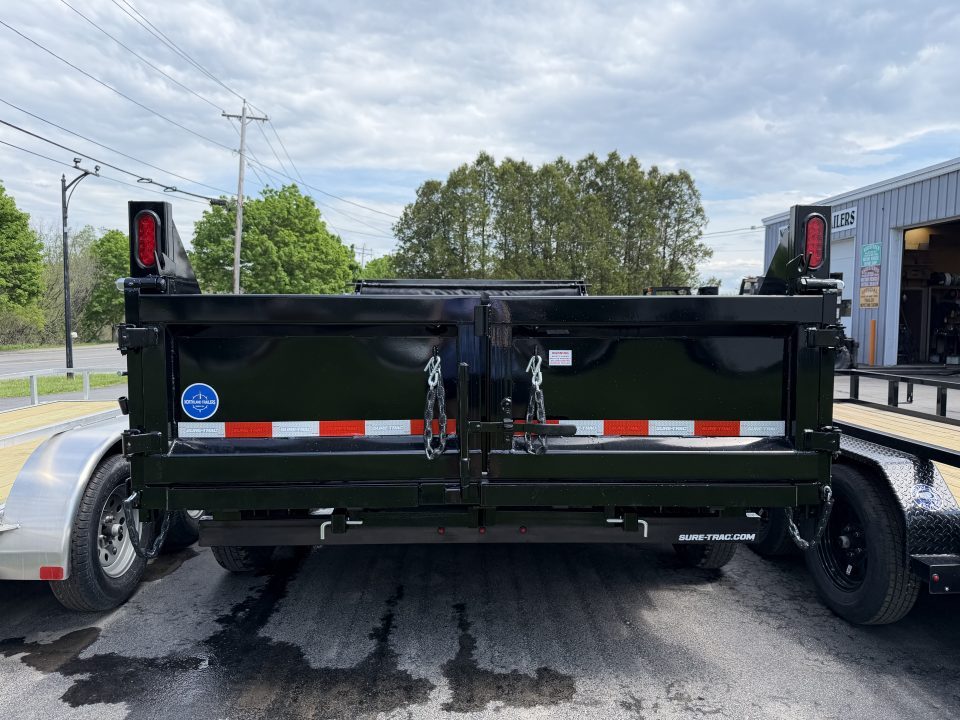 New 2026 Sure-Trac 7X14 HD Low Profile Telescopic Dump Trailer 14K