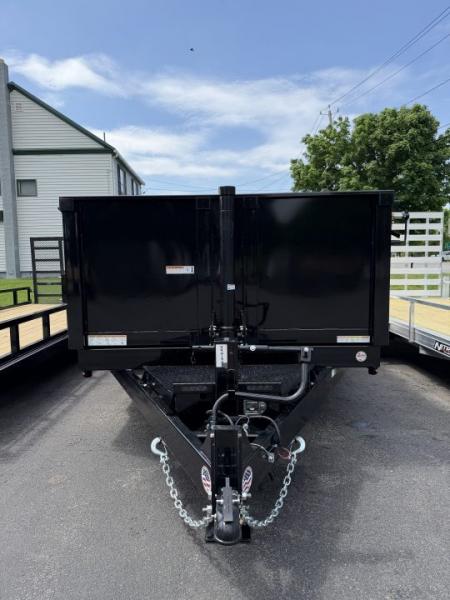 New 2026 Sure-Trac 7X14 HD Low Profile Telescopic Dump Trailer 14K