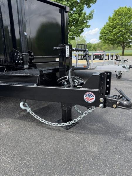 New 2026 Sure-Trac 7X14 HD Low Profile Telescopic Dump Trailer 14K