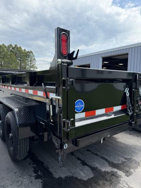New 2026 Sure-Trac 7X14 HD Low Profile Telescopic Dump Trailer 14K
