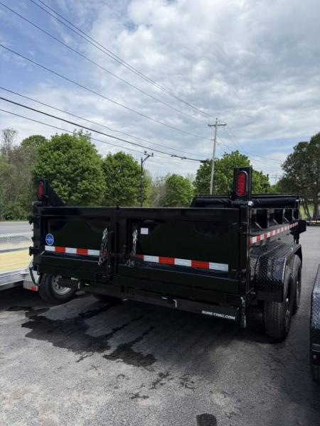 New 2026 Sure-Trac 7X14 HD Low Profile Telescopic Dump Trailer 14K