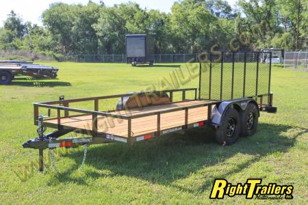 New 2026 6X16 Triple Crown Utility Trailer