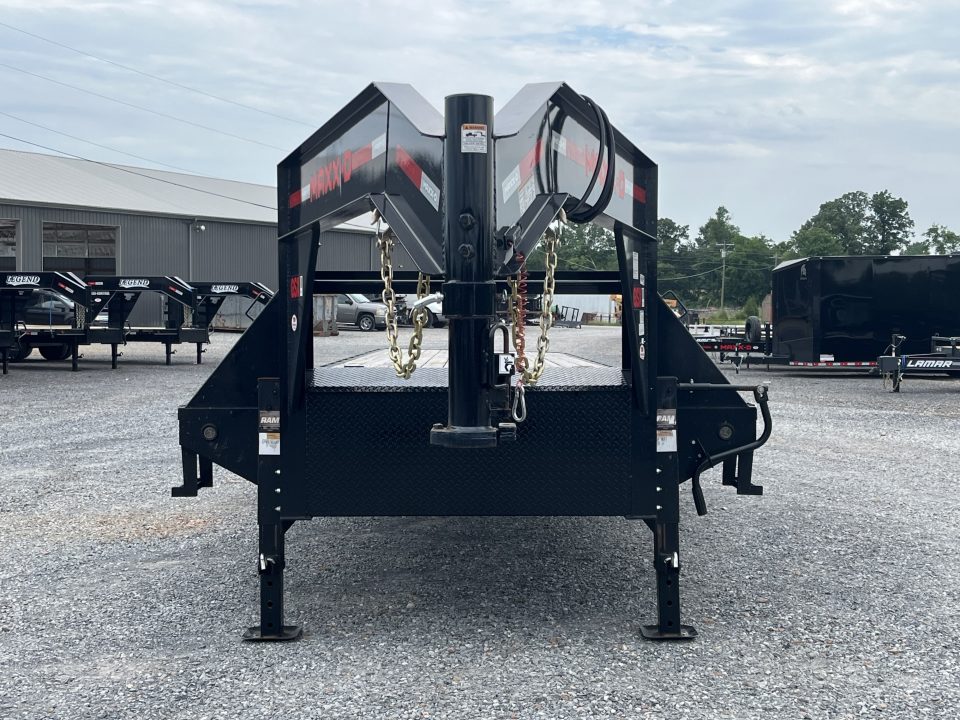 Used 2025 MAXXD 102"X40' 12K NON CDL Gooseneck Flatbed Trailer
