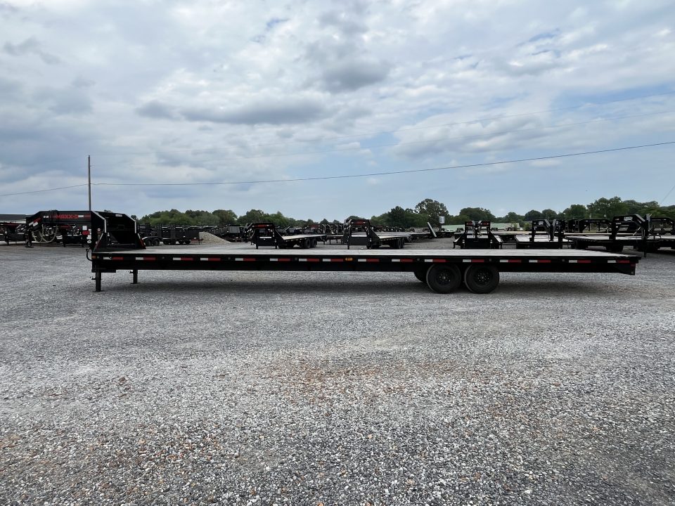 Used 2025 MAXXD 102"X40' 12K NON CDL Gooseneck Flatbed Trailer