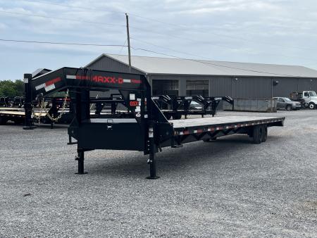 Used 2025 MAXXD 102"X40' 12K NON CDL Gooseneck Flatbed Trailer