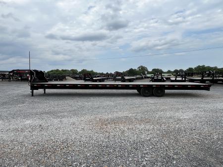 Used 2025 MAXXD 102"X40' 12K NON CDL Gooseneck Flatbed Trailer