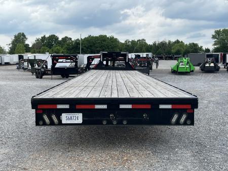 Used 2025 MAXXD 102"X40' 12K NON CDL Gooseneck Flatbed Trailer