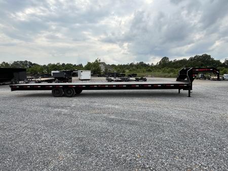 Used 2025 MAXXD 102"X40' 12K NON CDL Gooseneck Flatbed Trailer