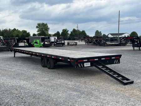 Used 2025 MAXXD 102"X40' 12K NON CDL Gooseneck Flatbed Trailer