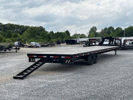Used 2025 MAXXD 102"X40' 12K NON CDL Gooseneck Flatbed Trailer