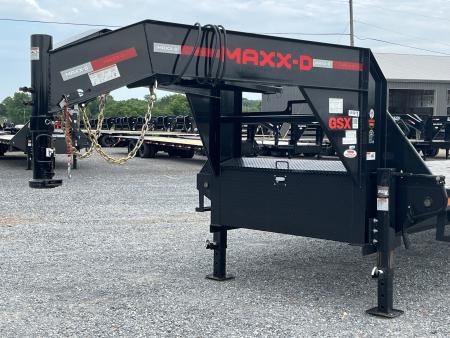Used 2025 MAXXD 102"X40' 12K NON CDL Gooseneck Flatbed Trailer