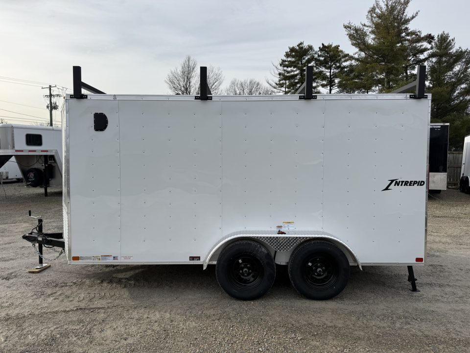 New 2026 Homesteader Trailer 7x14x6 Intrepid Ramp Door Package Contractor Package Cargo / Enclosed Trailer