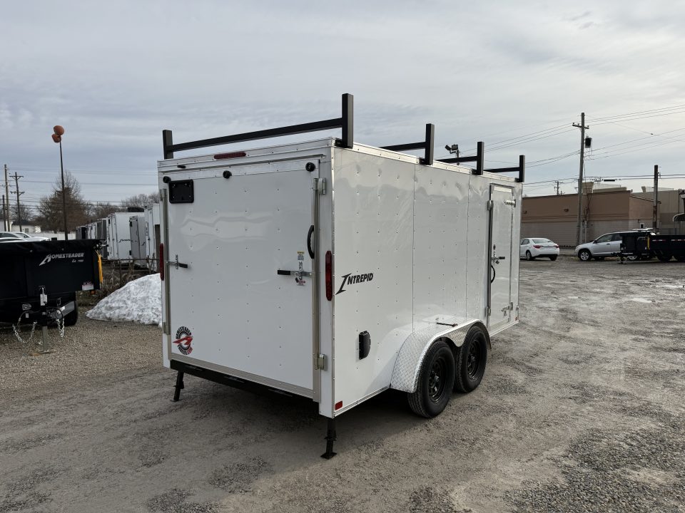 New 2026 Homesteader Trailer 7x14x6 Intrepid Ramp Door Package Contractor Package Cargo / Enclosed Trailer