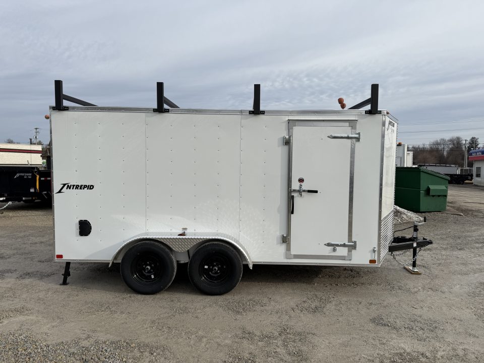 New 2026 Homesteader Trailer 7x14x6 Intrepid Ramp Door Package Contractor Package Cargo / Enclosed Trailer