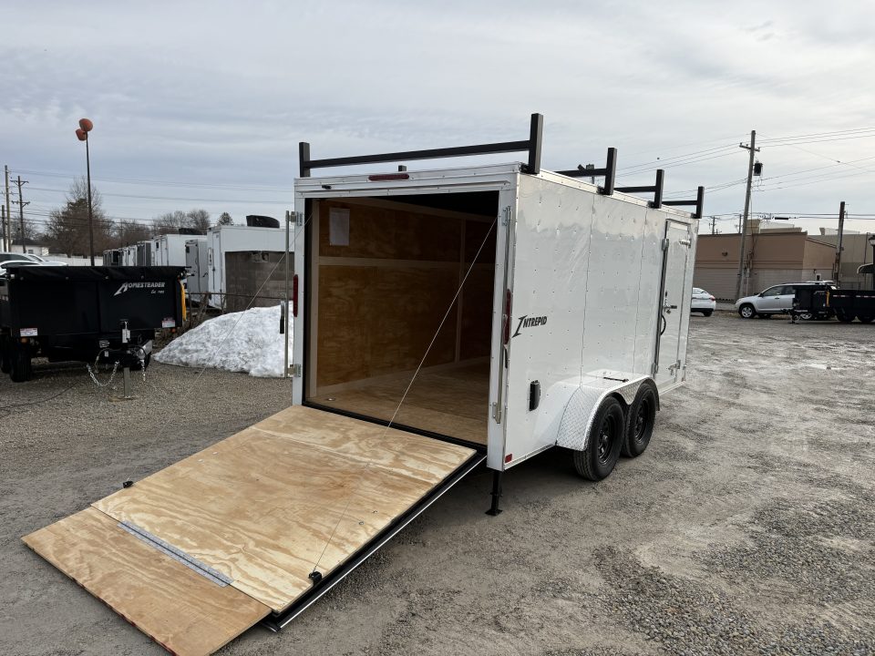 New 2026 Homesteader Trailer 7x14x6 Intrepid Ramp Door Package Contractor Package Cargo / Enclosed Trailer