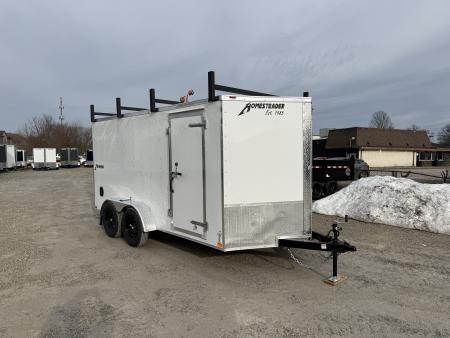 New 2026 Homesteader Trailer 7x14x6 Intrepid Ramp Door Package Contractor Package Cargo / Enclosed Trailer