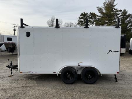 New 2026 Homesteader Trailer 7x14x6 Intrepid Ramp Door Package Contractor Package Cargo / Enclosed Trailer