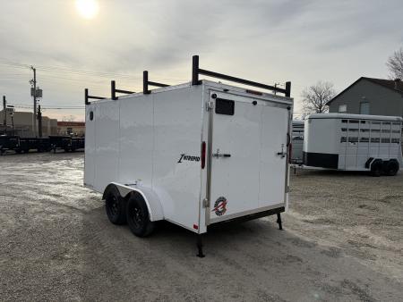 New 2026 Homesteader Trailer 7x14x6 Intrepid Ramp Door Package Contractor Package Cargo / Enclosed Trailer