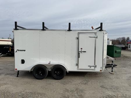 New 2026 Homesteader Trailer 7x14x6 Intrepid Ramp Door Package Contractor Package Cargo / Enclosed Trailer