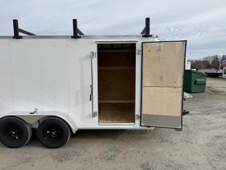 New 2026 Homesteader Trailer 7x14x6 Intrepid Ramp Door Package Contractor Package Cargo / Enclosed Trailer