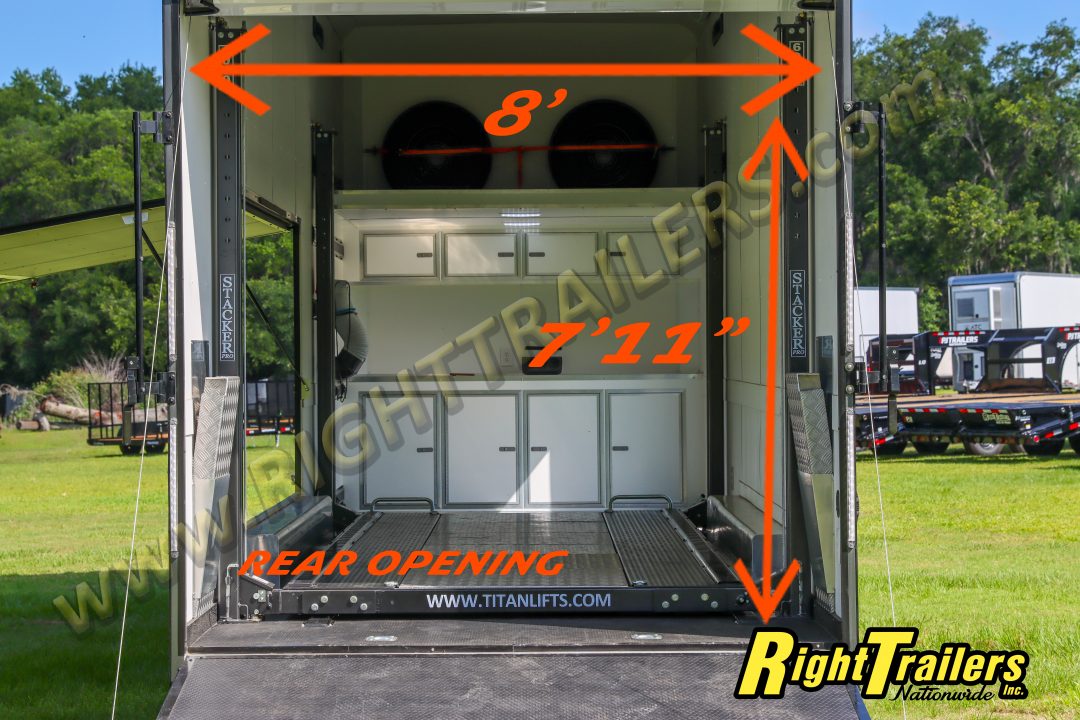 Used 2024 8.5X28 Discovery Trailers Stacker