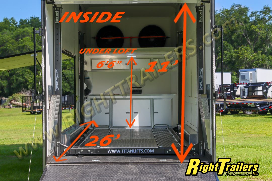 Used 2024 8.5X28 Discovery Trailers Stacker