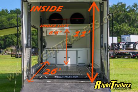 Used 2024 8.5X28 Discovery Trailers Stacker