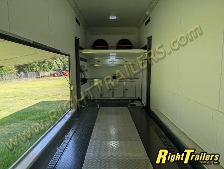 Used 2024 8.5X28 Discovery Trailers Stacker