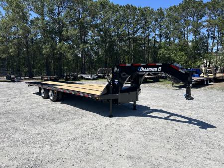 New 2026 Diamond C FMAX212 Hydraulic Dovetail & Jacks, PACESETTER, Disc Brakes, 12K Axles, 8.5x30 (18tDeck+12ftDove)=30ft