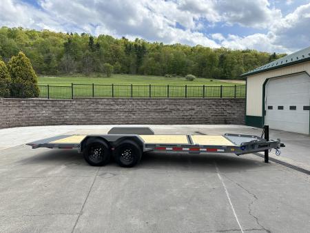 New Diamond C 20' Hydraulic Dampening Tilt with Hydraulic Jack (HDT 207)