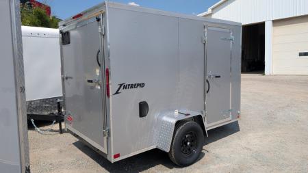 New 2026 Homesteader 6x10 Intrepid V-Nose Cargo Trailer w/ Ramp Door
