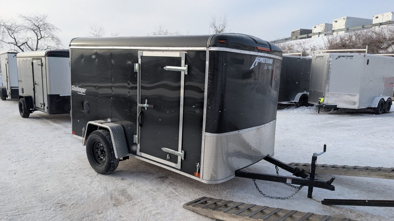 New 2026 Homesteader 6x10 Challenger Cargo Trailer w/ Barn Doors