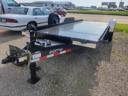 New 2026 Imperial Trailer 7x20 Splitfloor Wideboy Tilt Trailer