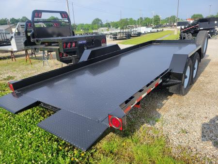 New 2026 Imperial Trailer 7x20 Splitfloor Wideboy Tilt Trailer