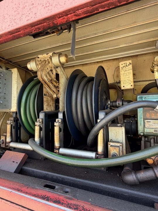 Used 1984 GMC 6000 Fuel Truck - 300 gallon diesel & fuel tanks