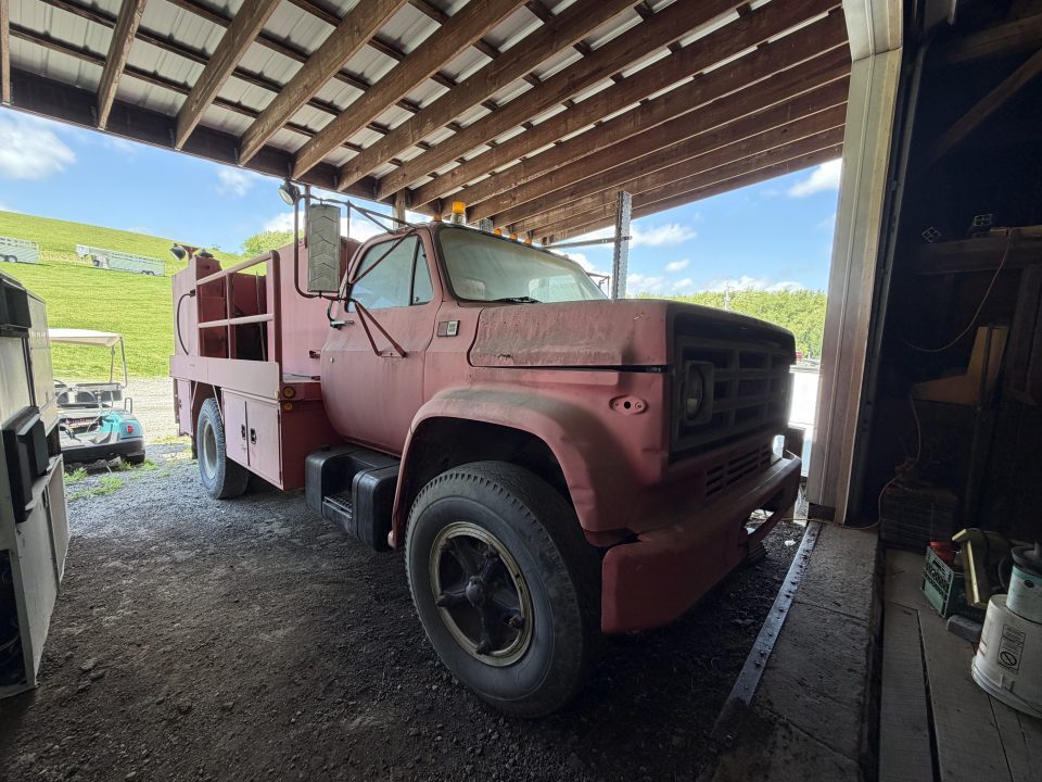 Used 1984 GMC 6000 Fuel Truck - 300 gallon diesel & fuel tanks