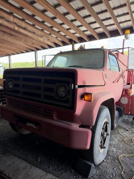 Used 1984 GMC 6000 Fuel Truck - 300 gallon diesel & fuel tanks