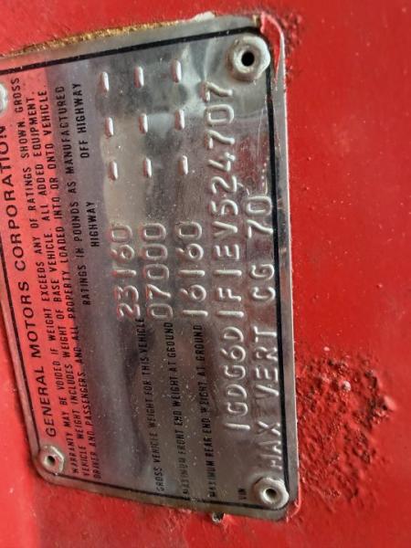 Used 1984 GMC 6000 Fuel Truck - 300 gallon diesel & fuel tanks