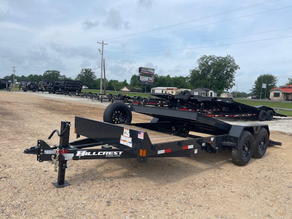 New 2026 Hillcrest Trailers 14164SPT Tilt Trailer
