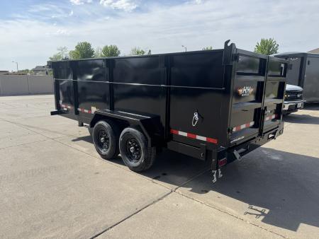 New 2026 H&H Trailers HDTS48216 Dump Trailer