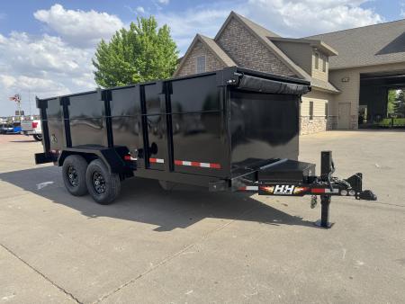 New 2026 H&H Trailers HDTS48216 Dump Trailer