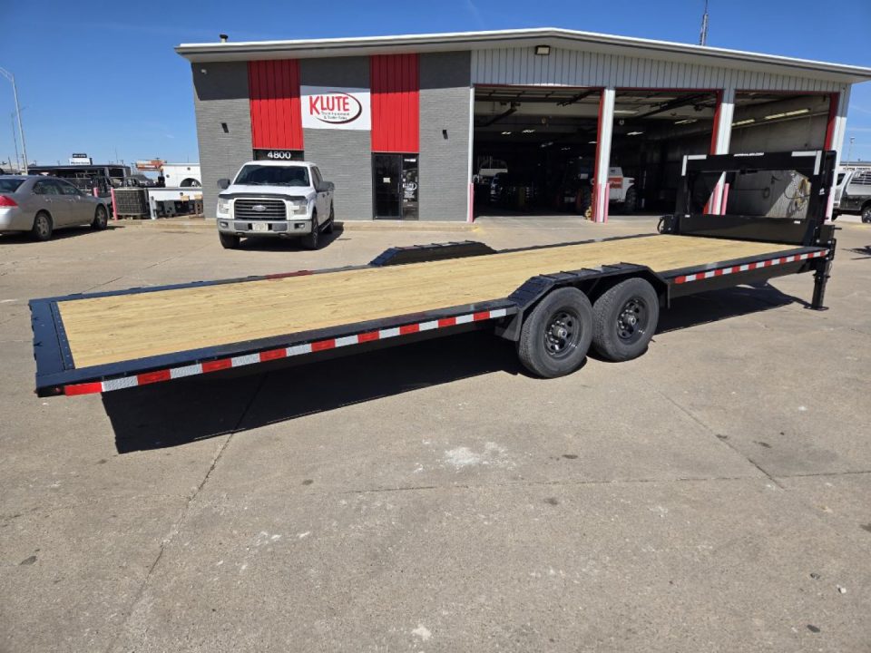 New 2026 H&H Trailers 82x26 Electric Tilt 14K Equipment Trailer