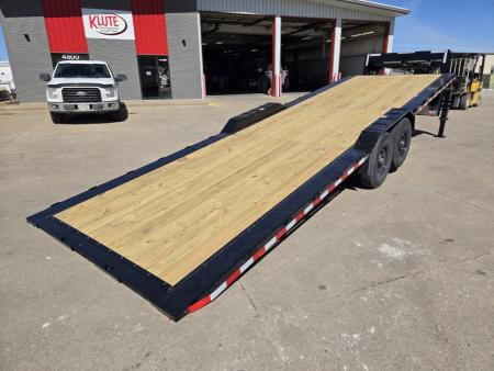 New 2026 H&H Trailers 82x26 Electric Tilt 14K Equipment Trailer