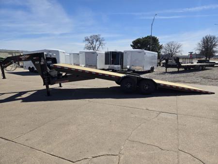 New 2026 H&H Trailers 82x26 Electric Tilt 14K Equipment Trailer