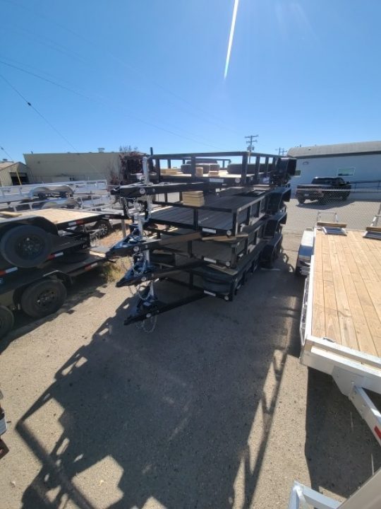 New 2026 Sure-Trac 7X16 7K Tube Top Utility Trailer
