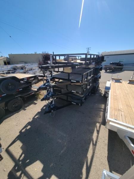 New 2026 Sure-Trac 7X16 7K Tube Top Utility Trailer