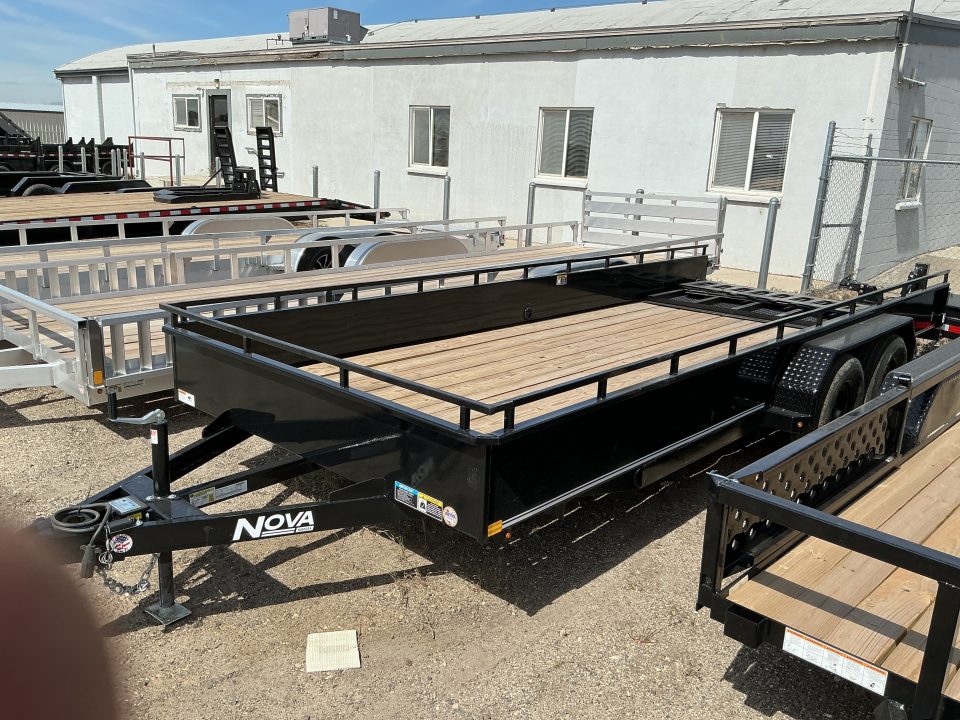 New 2026 Midsota NUSST8218-BP-070 Utility Trailer