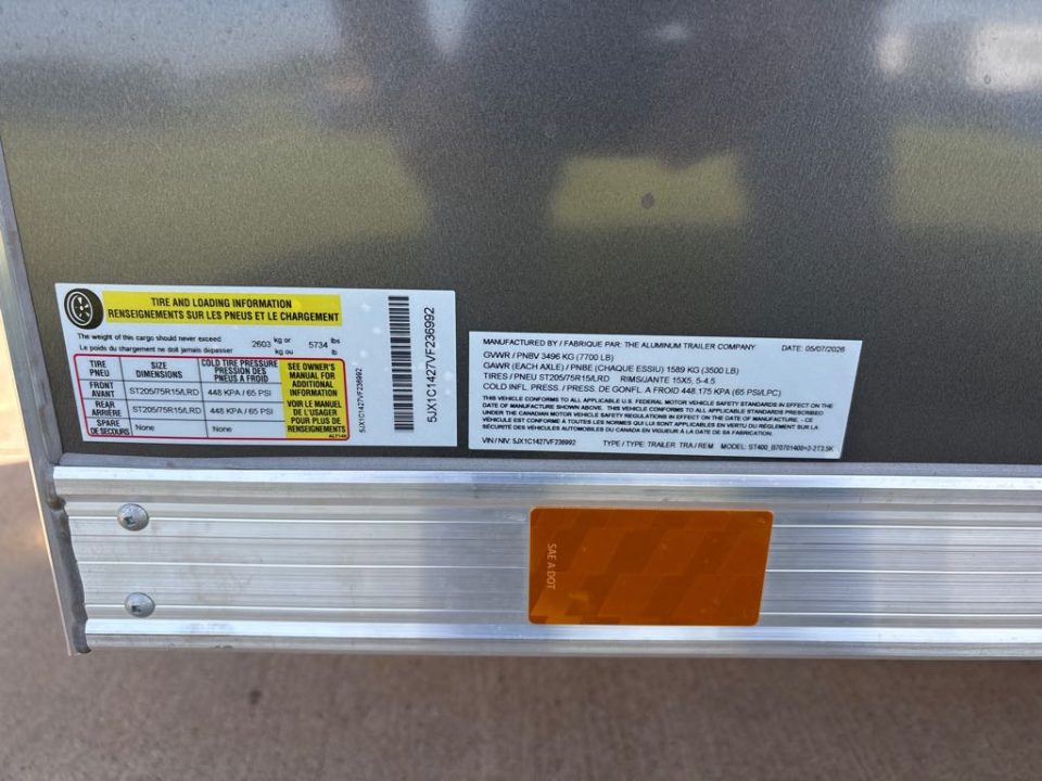 New 2027 ATC ST400_B70701400+2-2T Cargo / Enclosed Trailer
